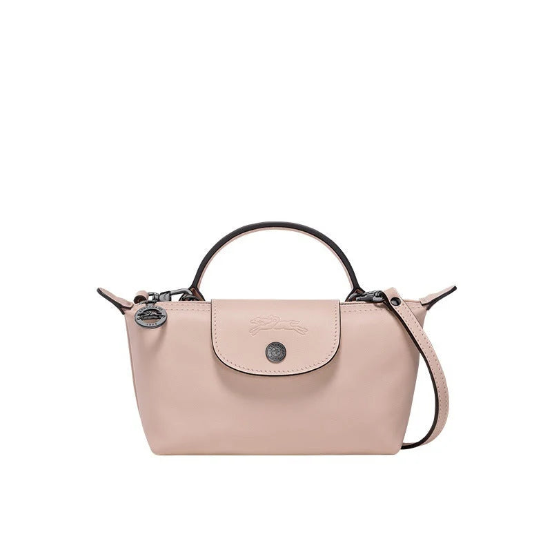 Mini Borsa in Pelle Pieghevole con Tracolla
