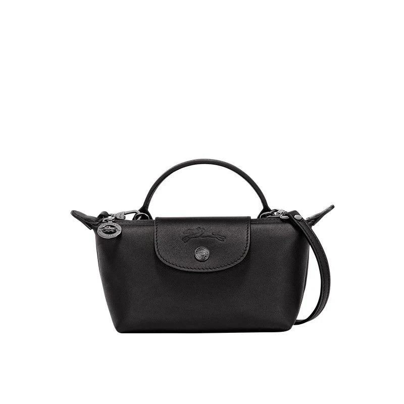 Mini Borsa in Pelle Pieghevole con Tracolla